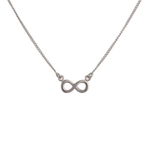 Nordahl Jewellery - ETERNITY52 halskæde i sølv m. evighedstegn 80256110900